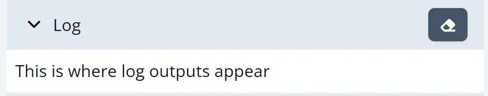 DUELink console output