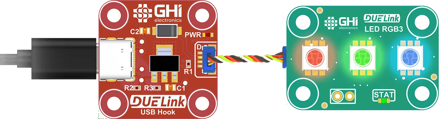 USB Hook for LED RGB3